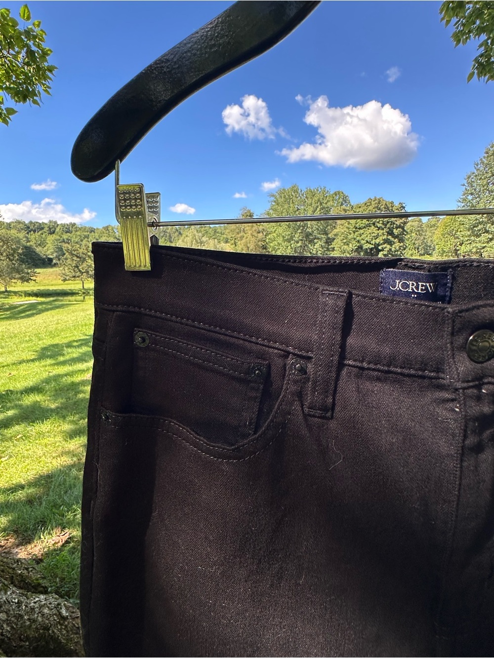 J. Crew Women’s Straight Leg Jeans in Black